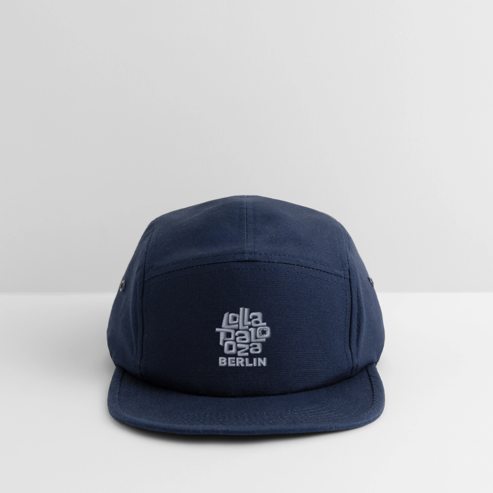 Camper Cap - weißer Stick - Navy
