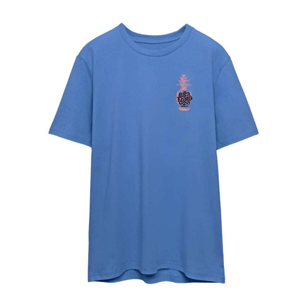 In Love with Lolla - Unisex Organic T-Shirt - Achtsames Blau