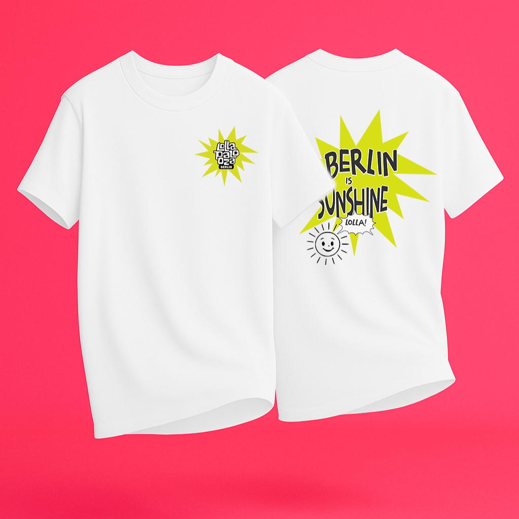 Berlin is sunshine - Organic Unisex T-Shirt