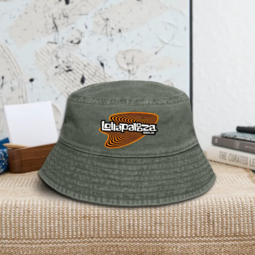 Vintage Bucket Hat - bunter Print