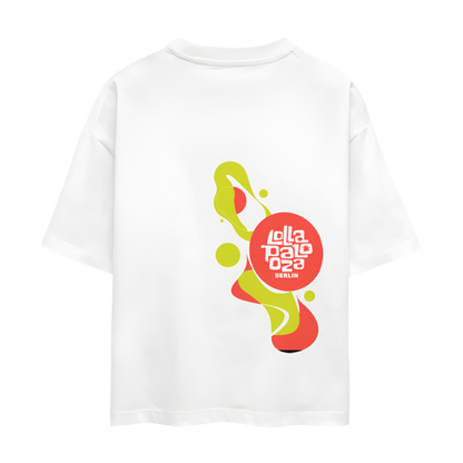 Lolla Splash - Organic Cropped T-Shirt - Weiß