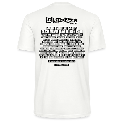 Classic Lolla - Line Up T-Shirt - Weiß