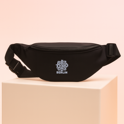 Gürteltasche - weißer Stick